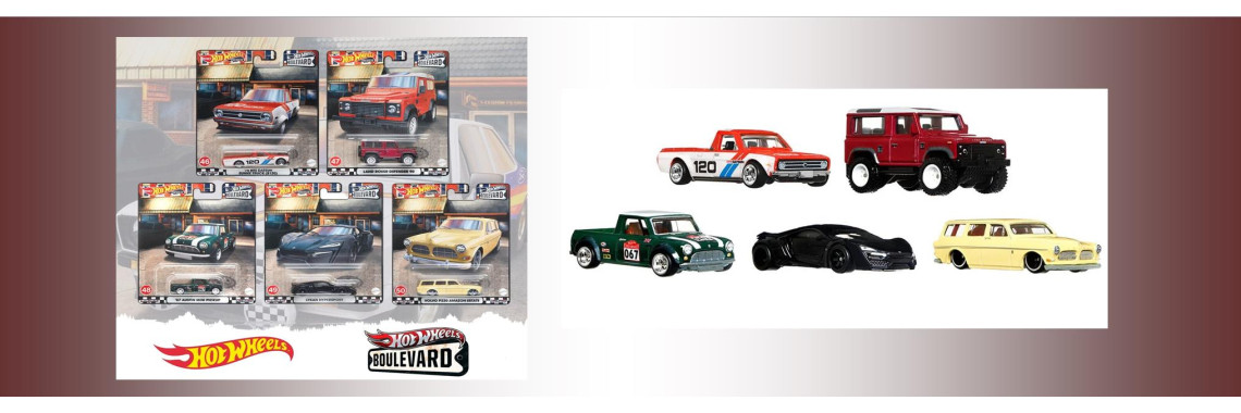 Hot Wheels Bouleward 2022 Mix 2